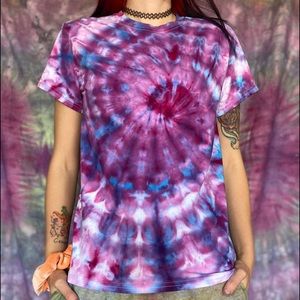 Amethyst Tie Dye Shirt